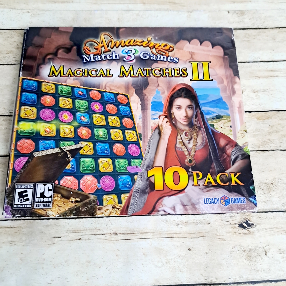 Amazing Match 3 Games: Magical Matches II - 10 Pack